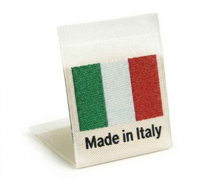 Made In Labels with Country Flag