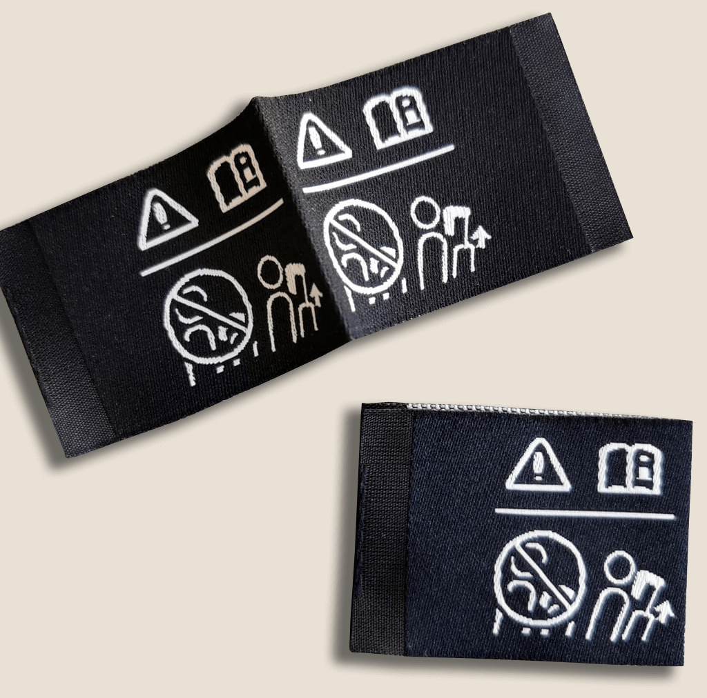 high quality woven label