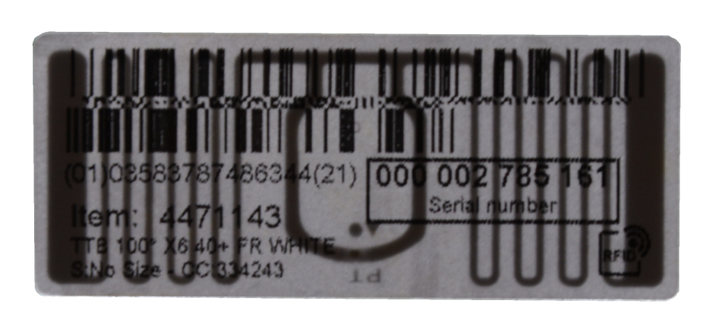 RFID tag in labels