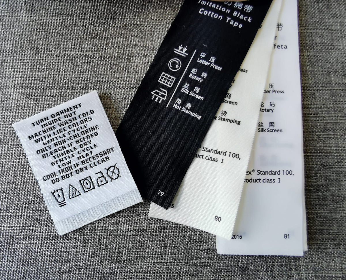 THE ULTIMATE GUIDE TO PRINTED LABELS: MATERIAL, PROCEDURES AND GARMENT ...
