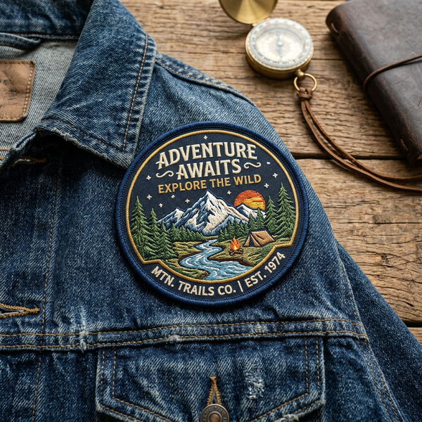 Iron-on Woven Patches