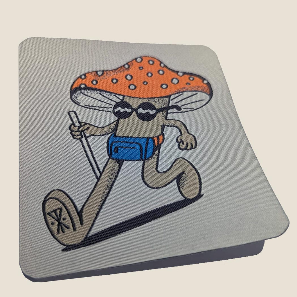 Mushroom_high quality woven patch