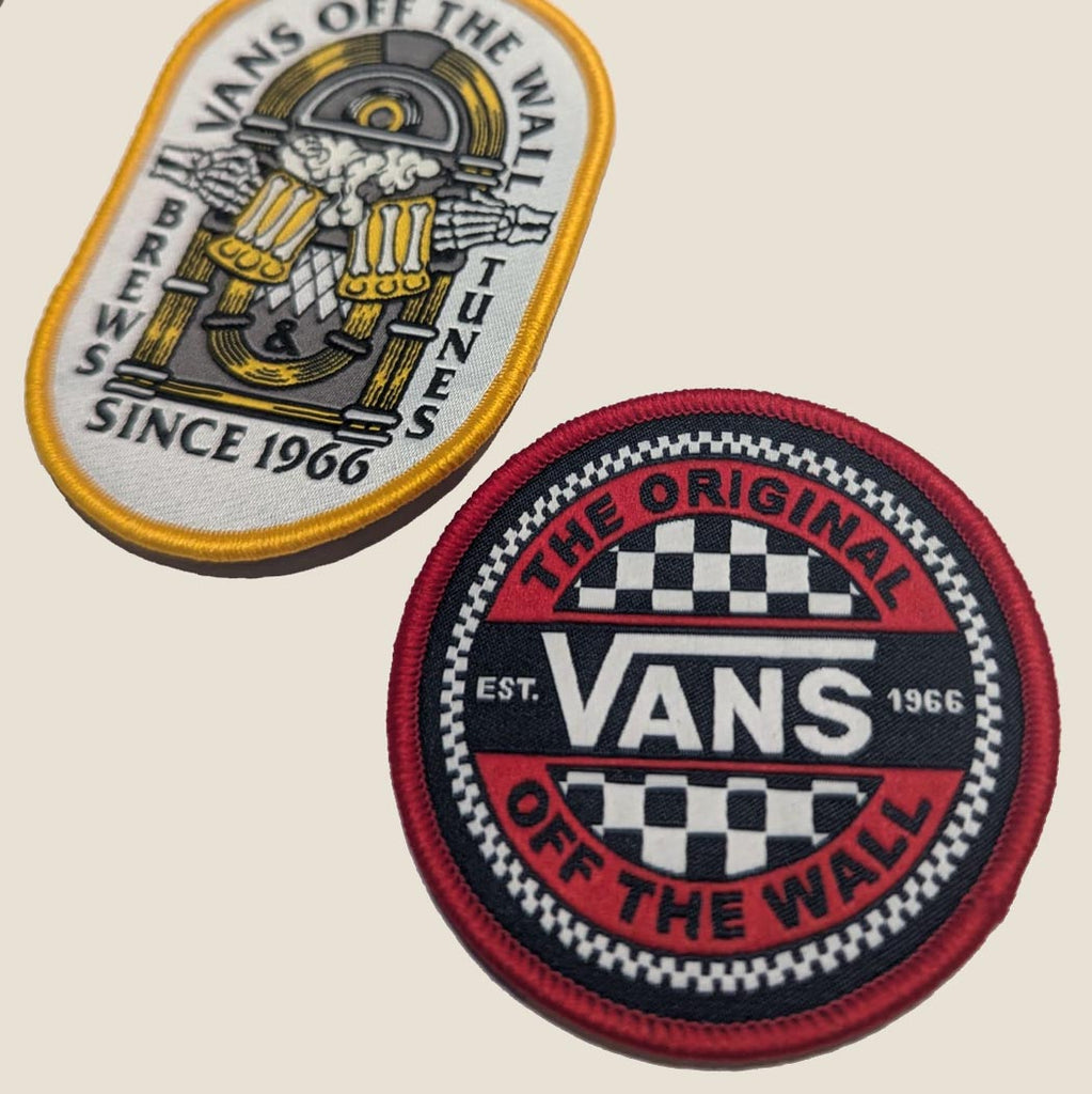 Vans_high quality woven patches