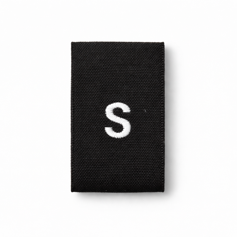 Premade Size Labels for Clothing