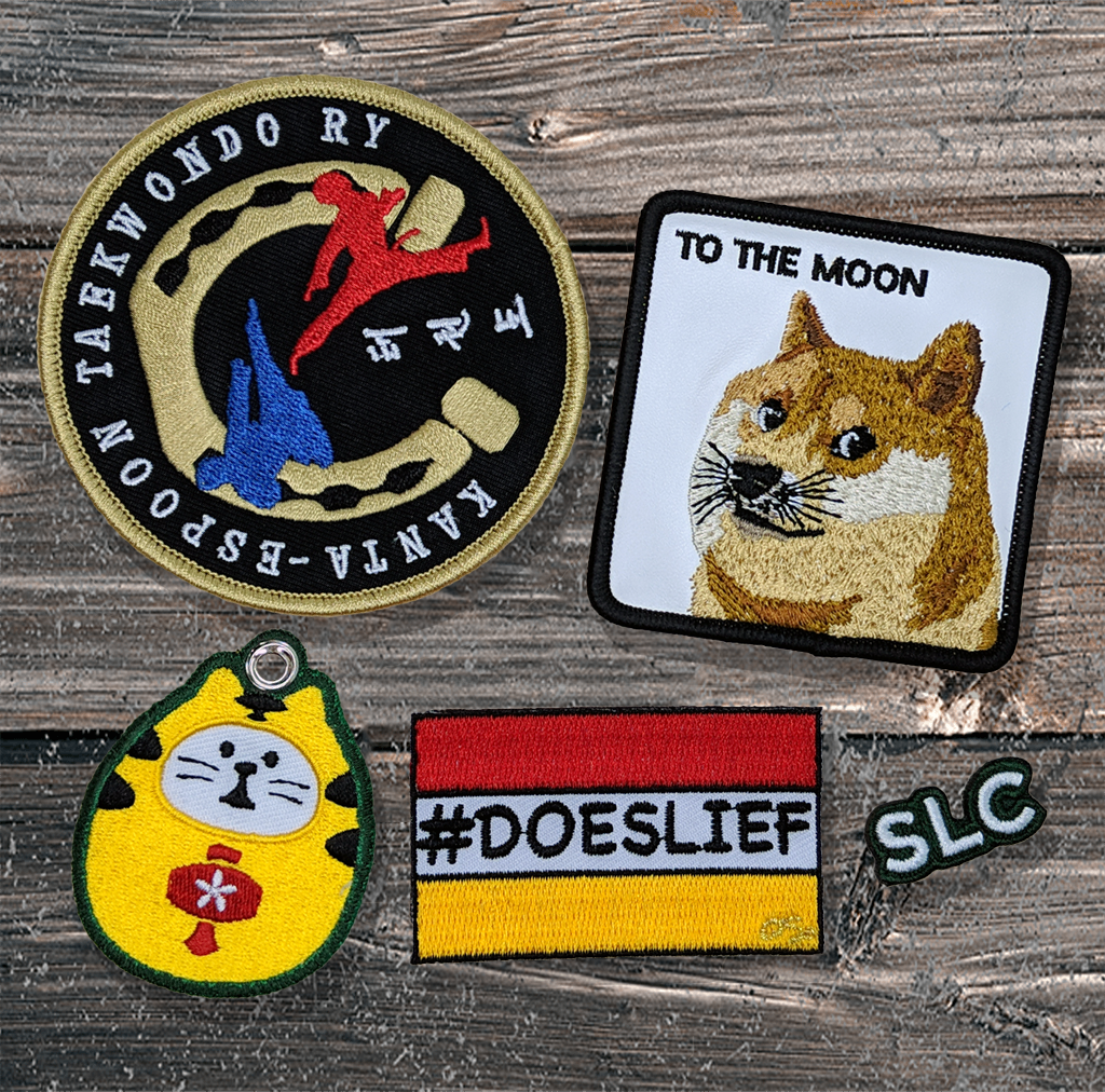 Embroidered Patches | Clothing Patches | Labeloom